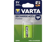 Batéria 6F22 200mAh VARTA Recharge Accu Power Batéria 6F22 200mAh VARTA Recharge Accu Power