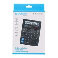 DONAU TECH kancelárska kalkulačka K-DT4141-01 14-miestne. čierna DONAU TECH kancelárska kalkulačka K-DT4141-01 14-miestne. čierna