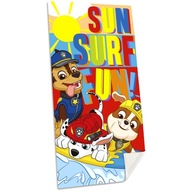 Plážová osuška PAW PATROL CHASE 70x140 Plážová osuška PAW PATROL CHASE 70x140