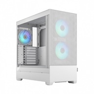 Puzdro Pop Air TG Clear Tint RGB biele Fractal Design