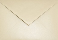 C6 Aster Metalické perleťové obálky, béžové, 500 ks.