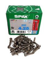 Spaxová skrutka z nehrdzavejúcej ocele, 4,0 x 25 mm Spaxová skrutka z nehrdzavejúcej ocele, 4,0 x 25 mm