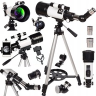 ASTRONOMICKÝ TELESKOP CHRBTA 70 mm 400 mm ASTRONOMICKÝ TELESKOP CHRBTA 70 mm 400 mm