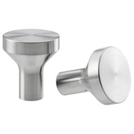 IKEA BAGGANAS Gombík 2 ks Nerezová oceľ 21 mm IKEA BAGGANAS Gombík 2 ks Nerezová oceľ 21 mm