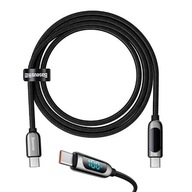 Kábel USB-C-USB-C PD 100W QC5A 2M RÝCHLA ODOLNÁ KVALITA Kábel USB-C-USB-C PD 100W QC5A 2M RÝCHLA ODOLNÁ KVALITA