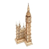 ROBOTIME Drevené 3D puzzle - LED Big Ben ROBOTIME Drevené 3D puzzle - LED Big Ben