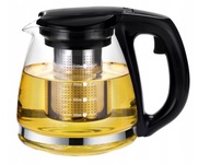 SKLENENÝ džbán + PIVOVARNÉ NEREZOVÉ SITKO NA KÁVU, ČAJ, BYLINKY 1100ml SKLENENÝ džbán + PIVOVARNÉ NEREZOVÉ SITKO NA KÁVU, ČAJ, BYLINKY 1100ml