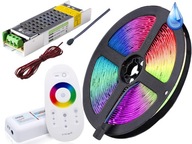 RGB LED SET Vodotesná 5m páska na diaľkové ovládanie 5050 150