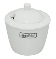 Biela porcelánová cukornička COLLAR HomeDelux