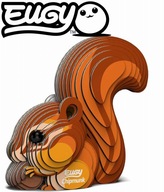 Recyklácia puzzle zvieratko veverička 3D puzzle 6+ Recyklácia puzzle zvieratko veverička 3D puzzle 6+