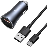 Baseus USB+USB-C nabíjačka 40W QC4 PD USB-C kábel Baseus USB+USB-C nabíjačka 40W QC4 PD USB-C kábel
