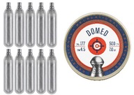 Crosman Essential Domed pelety 4,5 500 ks + CO2 10 ks Crosman Essential Domed pelety 4,5 500 ks + CO2 10 ks