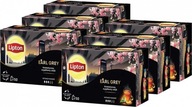 Čierny čaj Lipton Earl Grey 50 vrecúšok x6