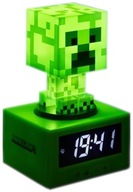 Hodiny s lampou Budík MINECRAFT CREEPER 16cm Gadget pre fanúšikov Minecraftu Hodiny s lampou Budík MINECRAFT CREEPER 16cm Gadget pre fanúšikov Minecraftu