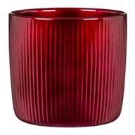 Bordový obal na kvetináč Scheurich Brillant 15 Bordový obal na kvetináč Scheurich Brillant 15