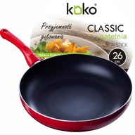 Panvica GAS INDUCTION nepriľnavá 26cm TRADIČNÉ široké dno CLASSIC KOKO Panvica GAS INDUCTION nepriľnavá 26cm TRADIČNÉ široké dno CLASSIC KOKO
