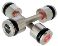 Činky Chrome závažia 2x5 kg HMS Činky Chrome závažia 2x5 kg HMS