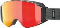 Čierne matné lyžiarske okuliare UVEX G.GL 3000 TO