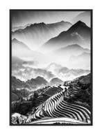 OBRAZOVÝ PLAGÁT V RÁME 53x73 cm Čína P1386 OBRAZOVÝ PLAGÁT V RÁME 53x73 cm Čína P1386