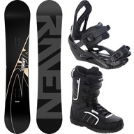 Snowboardový set RAVEN Element Carbon 155cm / AT