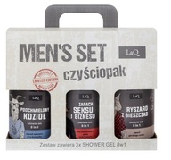 Pánsky čistiaci zábal lak 3 x sprchový gél 500 ml - DOBERMAN RYSZARD KOZIOŁ