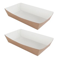 Papierové tácky na gril na klobásy, hlboké kraft eko, 15x8,5x3,5cm, 100 ks. Papierové tácky na gril na klobásy, hlboké kraft eko, 15x8,5x3,5cm, 100 ks.