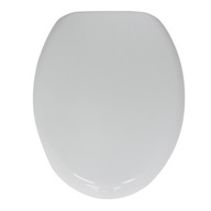 Biele polypropylénové WC sedadlo AWD BOSTON