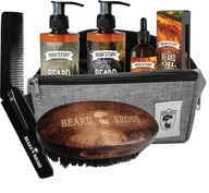 Set KOZMETICKÁ TAŠKA BRUSH CONDITIONER OLEJ NA BEARD Set KOZMETICKÁ TAŠKA BRUSH CONDITIONER OLEJ NA BEARD