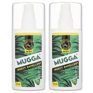 Mugga Spray 9,5% DEET účinné balenie 2 kusy 75ml