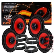 TOP AUDIO 4 REPRODUKTORY VW BORA GOLF 4 6 JETTA BEETLE POLO 4 5 6 PREDNÉ ZADNÉ