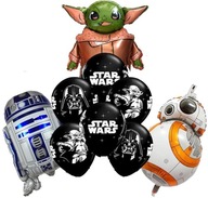 SADA FÓLIOVÝCH BALÓNOV STAR WARS STAR WARS BB8 R2D2 YODA HEL 9ks SADA FÓLIOVÝCH BALÓNOV STAR WARS STAR WARS BB8 R2D2 YODA HEL 9ks