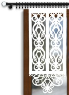 OTVORENÝ PANEL PRIPRAVENÁ ZÁCLONA 60 x 110 VZOROV OTVORENÝ PANEL PRIPRAVENÁ ZÁCLONA 60 x 110 VZOROV