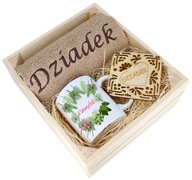 SKVELÝ DARČEK PRE DEDKA UTERÁK + KRABIČKA NA HRNKY SKVELÝ DARČEK PRE DEDKA UTERÁK + KRABIČKA NA HRNKY