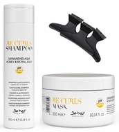 BE HAIR BE CURLS šampón na kučeravé vlasy+maska ​​2x300