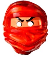 SUPER maska ​​Ninja RED PEOPLE PVC PM066