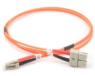 MULTIMODE MM OM2 LC-SC OPTICKÝ KÁBEL 3m MULTIMODE MM OM2 LC-SC OPTICKÝ KÁBEL 3m
