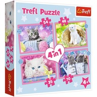 34396 KOČKY PUZZLE 4V1 Vtipné SÚPRAVY 34396 KOČKY PUZZLE 4V1 Vtipné SÚPRAVY
