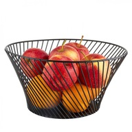 FLORINA kovový drôtený košík na ovocie, 25,5 cm