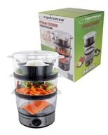 KOVOVÝ PÁRNÍK 7,5 L 3 STUPŇA + MISA 400W KOVOVÝ PÁRNÍK 7,5 L 3 STUPŇA + MISA 400W