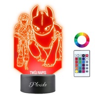 3D LED nočná lampa Ako si vycvičiť draka Rozprávka 3D LED nočná lampa Ako si vycvičiť draka Rozprávka