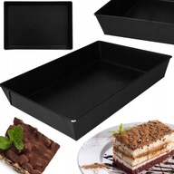 Obdĺžnikový plech na pečenie koláčov 36x25x6 Obdĺžnikový plech na pečenie koláčov 36x25x6