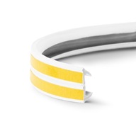 Samolepiace tesnenie na okná a dvere 9x7mm V 10m Samolepiace tesnenie na okná a dvere 9x7mm V 10m