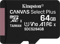 PAMÄŤOVÁ KARTA Kingston MicroSDXC Canvas 64GB