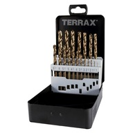 Terrax A215214 Sada vrtákov 1-10x0,5mm
