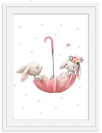PLAGÁTY KRÁLIKOV ZAJIČIE BODKY PLAGÁTY 40CMX50CM PLAGÁTY KRÁLIKOV ZAJIČIE BODKY PLAGÁTY 40CMX50CM