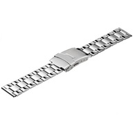 NÁRAMOK NA HODINKY - 18MM - STRIEBORNÝ - OCEL NÁRAMOK NA HODINKY - 18MM - STRIEBORNÝ - OCEL