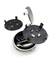 Konvexné stredové kryty na hliníkové ráfiky pre Volvo 59 mm Konvexné stredové kryty na hliníkové ráfiky pre Volvo 59 mm