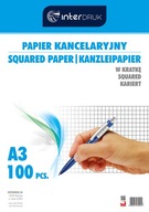 Štvorcový aplikačný papier A3, 100 listov. Štvorcový aplikačný papier A3, 100 listov.