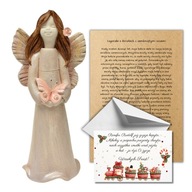 Guardian Angel Keramická figúrka Vianočný darček Vianoce Guardian Angel Keramická figúrka Vianočný darček Vianoce