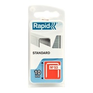 Štandardné sponky Rapid 53/10 mm 1080 ks. Štandardné sponky Rapid 53/10 mm 1080 ks.